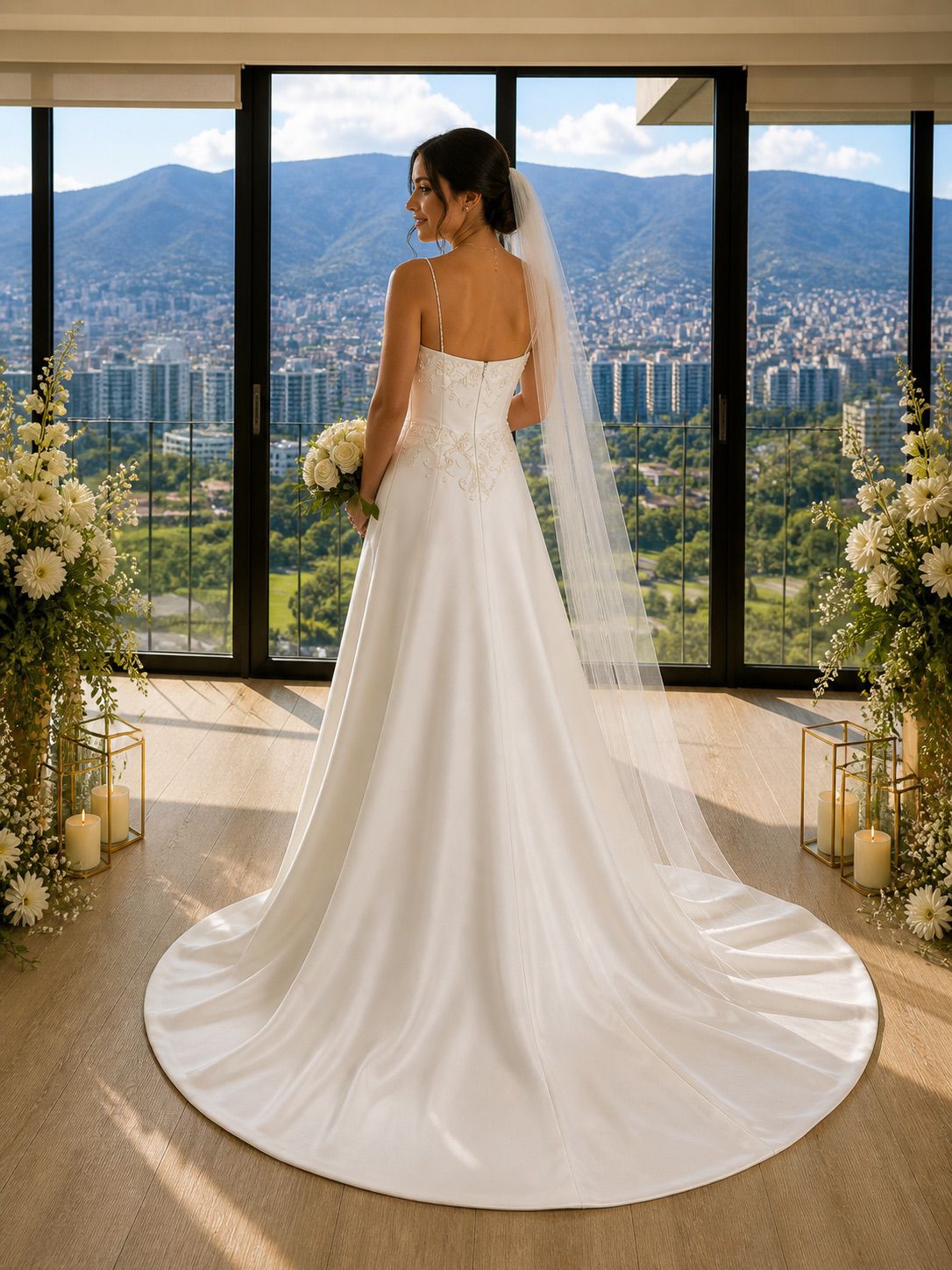 Vestido Amelie espalda