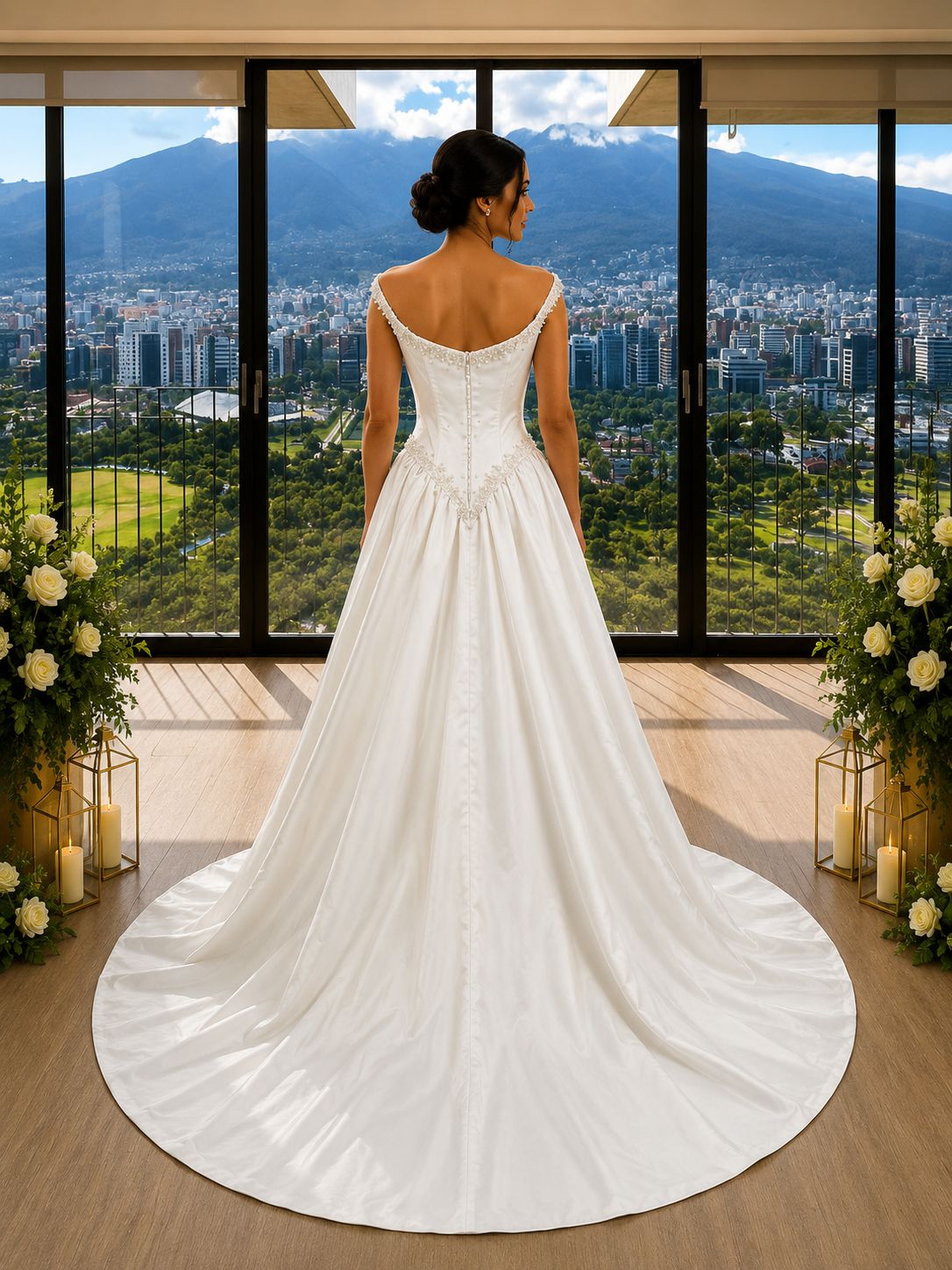 Vestido Isabella espalda