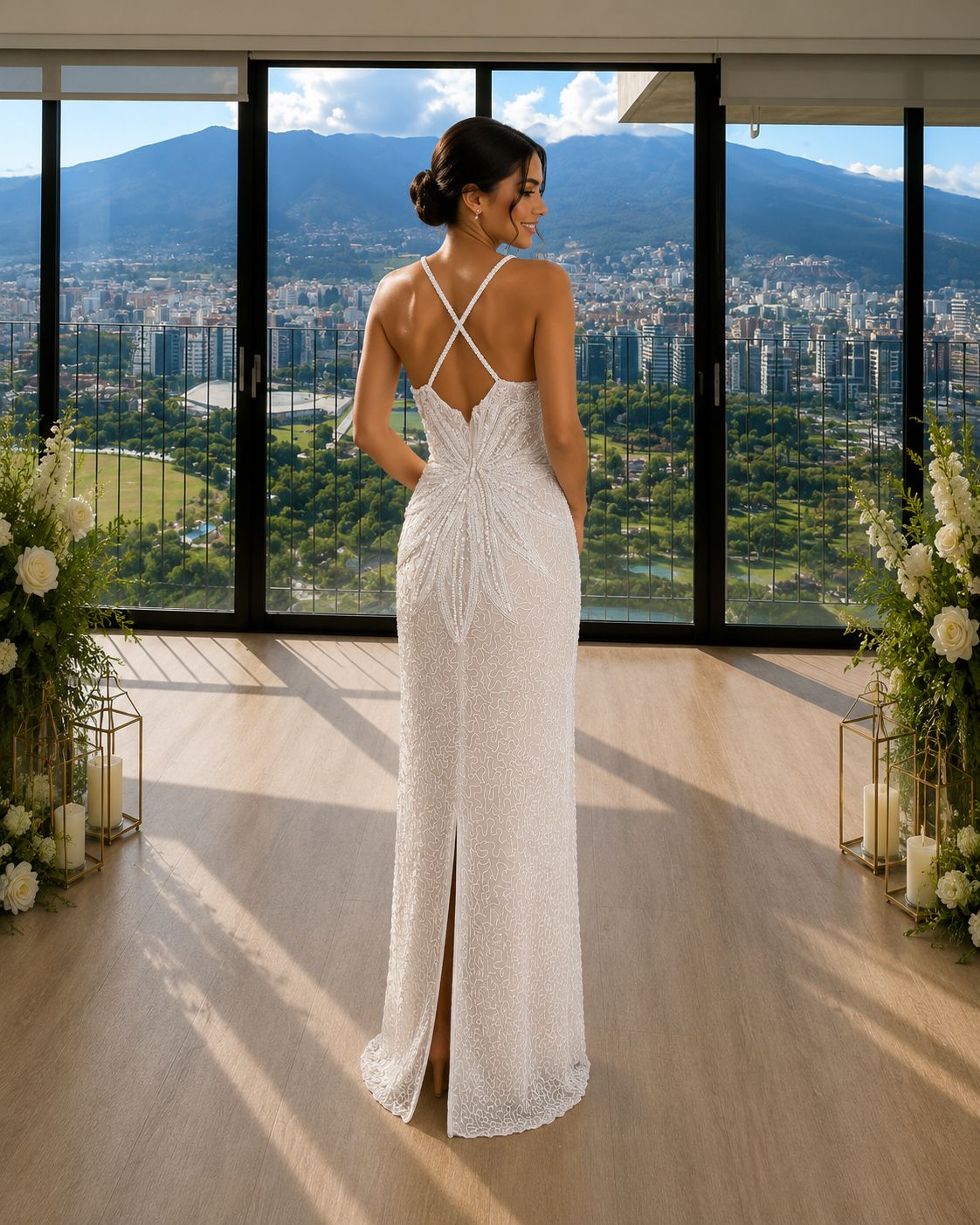Vestido Camila espalda