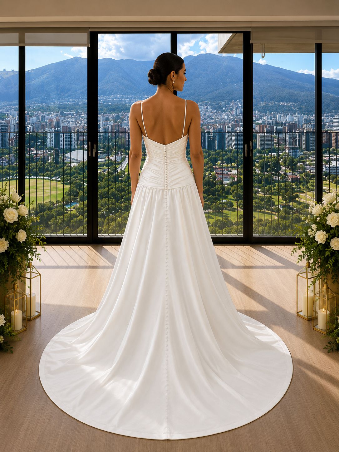 Vestido Elena espalda