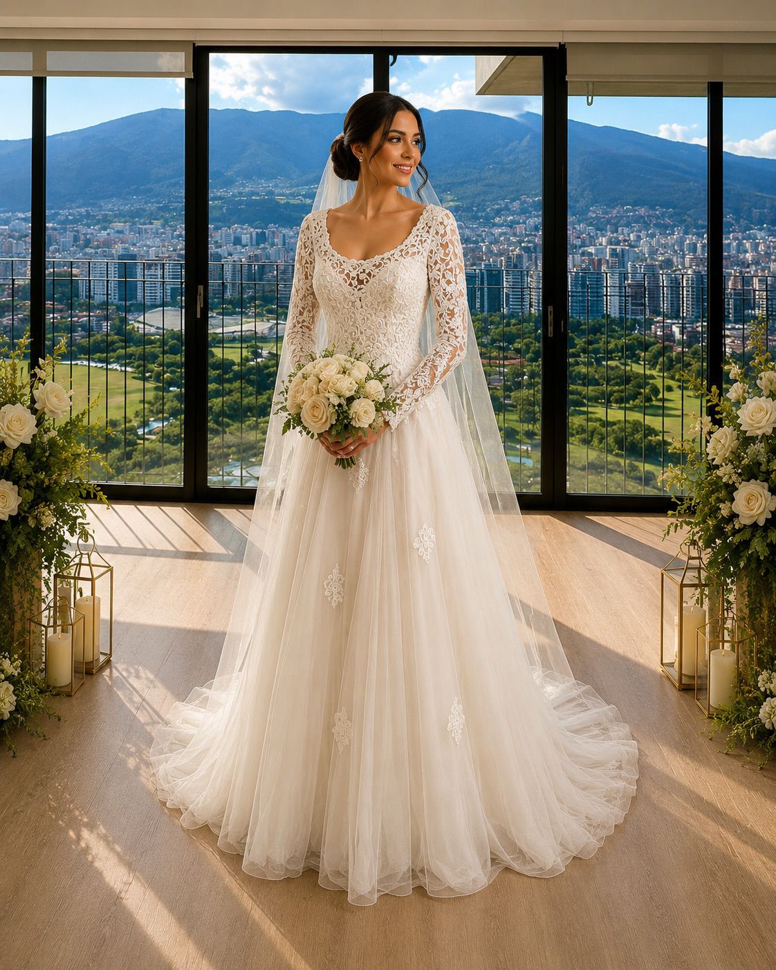 Vestido Luna frente
